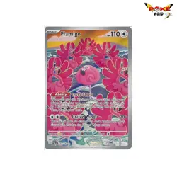 227/193 Flamigo : Illustration Rare Card :SV-02 Scarlet & Violet Paldea Evolved - Image 1