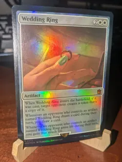 MTG: Wedding Ring FOIL #213, Universes Beyond: Doctor Who MYTHIC Artifact Card!! - Image 3