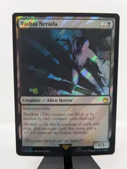 Surge Foil VASHTA NERADA Rare R 0678 EN MTG Magic DOCTOR WHO - Image 1