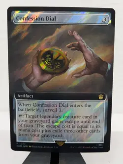 Confession Dial (Extended Art) (Surge Foil) - Universes Beyond: Doctor Who Foil - Image 1