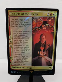 MTG - SURGE FOIL The Day of the Doctor - Doctor Who Commander #726 - Image 1