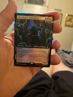 The Master, Multiplied (Extended Art) Universes Beyond: Doctor Who Foil - Image 1