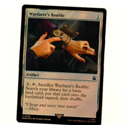 Wayfarer’s Bauble Foil Universes Doctor Who Magic The Gathering Card - Image 1