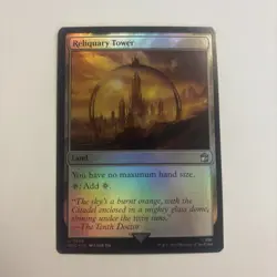 Reliquary Tower 296 NM Foil Universes Beyond: Doctor Who Mtg No Hand Size Land - Image 1
