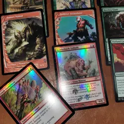 Whole COMMANDER Magic Deck - Heaven to Earth - ***GIANTS*** Tribal Red/White/Gre - Image 4