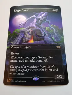 Crypt Ghast (Borderless) Commander: Duskmourn: House of Horror Foil - Image 1