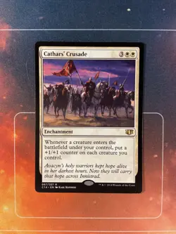 Cathars' Crusad - Commander 2014 - Magic the Gathering - MTG - Image 1