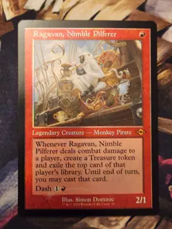MTG - Ragavan, Nimble Pilferer - Modern Horizons 2 Timeshifts - Retro FOIL NM - Image 1