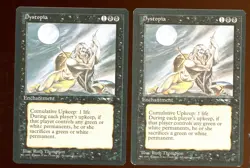 2x Dystopia Rare Ex/NM- Alliances Magic the Gathering MTG - Image 1
