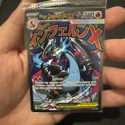 Mega Charizard X ex #23 Black Star Promo UPC Pokemon TCG 023 (still sealed) - Image 1