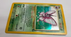 Pokemon Jungle Set Venomoth 13/64 Holo Rare WOTC Vintage Card Moderate Play - Image 3