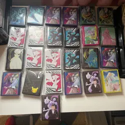 25 X Pokemon Sealed Packs Of Sleeves Unopened New Sealed Prismatic Eevee - lot A - Image 1