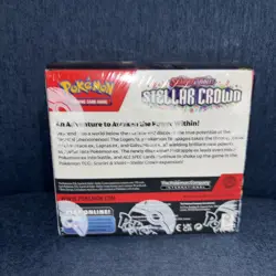 Pokemon Scarlet & Violet Stellar Crown Booster Box - Image 3