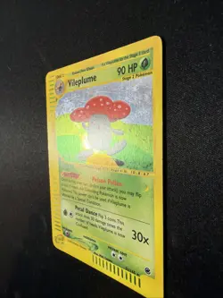 Pokemon TCG Vileplume 31/165 Holo Expedition Base Set MP - Image 3