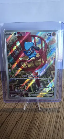 Riolu 010 Promo Pokemon Center Stamped *NEAR MINT* - Image 1