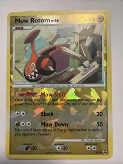 Pokemon TCG • Mow Rotom • Platinum Rising Rivals RT4 • LP/NM Chase Holo - Image 1