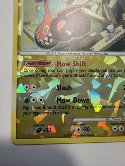 Pokemon TCG • Mow Rotom • Platinum Rising Rivals RT4 • LP/NM Chase Holo - Image 5