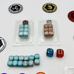 BULK LOT of Pokemon TCG Dice And Coins See Photos. - Image 3