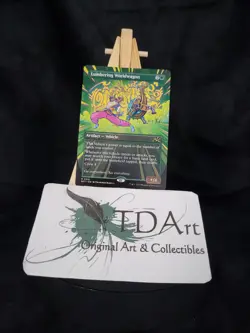 LUMBERING WORLDWAGON ~ NM/M ~ MTG Magic - DFT Aetherdrift 0316 - BORDERLESS - Image 1