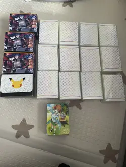 17 X Deck Boxes Pokemon Tcg New Sealed Bulk Job Lot Storage - Image 1
