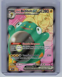 Iono's Bellibolt ex 194 Holofoil P Scarlet & Violet Promo Pokemon NM - Image 1