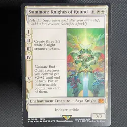 Summon: Knights of Round #0036 FIN M (Non-Foil) - MTG Final Fantasy pack fresh - Image 1