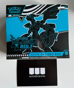 Pokemon TCG Black Bolt ETB Elite Trainer Box Scarlet Violet SEALED NEW FREE SHIP - Image 1