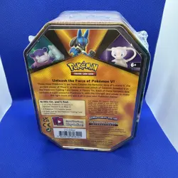 LOT OF 2 - Pokemon TCG V Forces Tin - Lucario & Slowbro Brand New Factory Sealed - Image 3