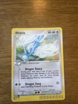 2003 Altaria EX Dragon Holo Rare Card 2/97 Pokemon TCG Vintage HP/ Damaged - Image 1