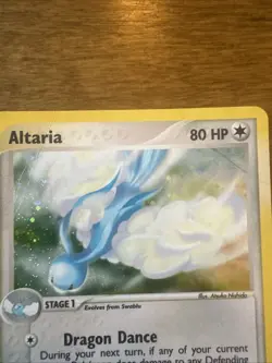 2003 Altaria EX Dragon Holo Rare Card 2/97 Pokemon TCG Vintage HP/ Damaged - Image 2
