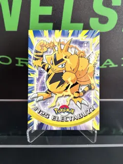 Topps Pokemon TV Animation Series 3 - Electabuzz #125 Blue Logo - Image 1