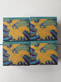 Lot Of 4Pokemon TCG Ascended Heroes Elite Trainer Box ETB New Sealed In Hand - Image 1