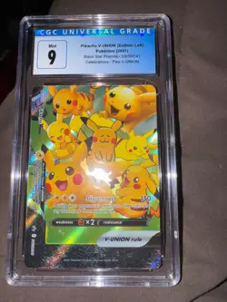Pikachu V-Union SWSH141 Pokemon SWSH Promo CGC 9 - Image 1