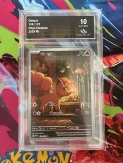 Carte Pokemon Goupix 138/132 Collect Aura 10 ME01 Mega Evolution FR - Image 1