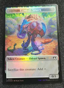 Ob Nixilis Of The Black Oath Token - Foil - CMM - NM Unplayed - EN - 0003/0052 - Image 2