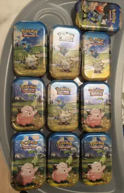 Pokemon TCG Ascended Heroes - Mini Tin x 10 - New & Sealed - Image 1
