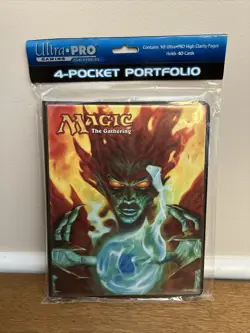 Ultra Pro 4-Pocket Portfolio Stigma Lasher Cinder Pyromancer Magic | MTG Sealed - Image 1