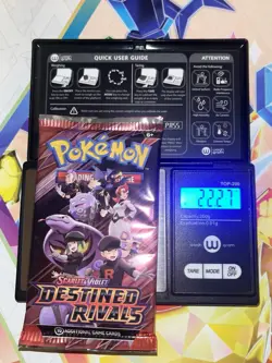 (VERY HEAVY) 22.27g Pokemon TCG Destined Rivals Booster Pack (SEALED)✅ - Image 1