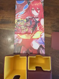 Premium Yu-Gi-Oh deck boxes: ManaMoon Tenpai dragon and Gemtek Fire King + bonus - Image 3