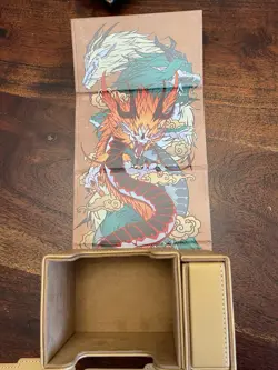 Premium Yu-Gi-Oh deck boxes: ManaMoon Tenpai dragon and Gemtek Fire King + bonus - Image 5