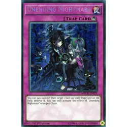 Unending Nightmare Yu-Gi-Oh! MACR-EN079 Mixed Editions Secret Rare - Image 1
