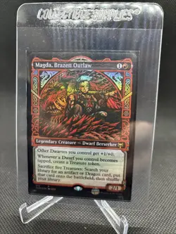 Magda, Brazen Outlaw FOIL SHOWCASE Kaldheim MTG - Image 1
