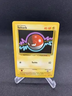 1999 Pokemon Card Base Set Common CCG Voltorb 67/102 - Image 1