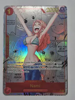 Nami OP01-016 Manga Rare Premium Booster The Best PRB One Piece Card English - Image 1