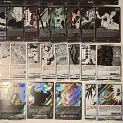 Huge Bandai Dragon Ball Super Card Game Saiyan World Tournament Foil collection - Image 2