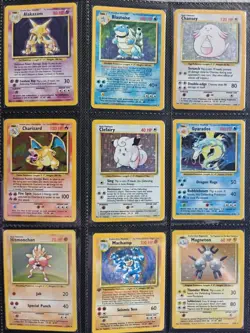 Complete Pokemon Card Base Set 102/102 WOTC 1999 Charizard, Blastoise, Venusaur - Image 1