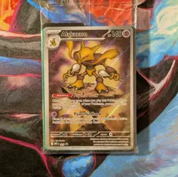 Pokemon TCG Alakazam 009 Me: Mega Evolution Promo Exclusive Holo English Card - Image 1