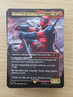 Custom Commander Deck ~ Deadpool, Trading Card ~ Excluding Commander - Image 1