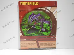 Bakugan Card - Minefield - Red Ability Card - BA316 - 25/48d - 2008 - Image 1