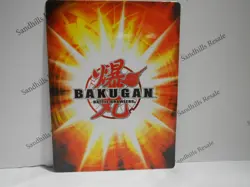 Bakugan Card - Minefield - Red Ability Card - BA316 - 25/48d - 2008 - Image 2